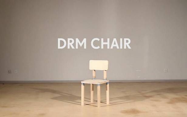 Krzesło z DRM