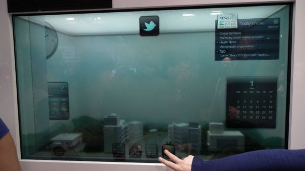 Przeźroczysty LCD Samsunga wchodzi do produkcji 1