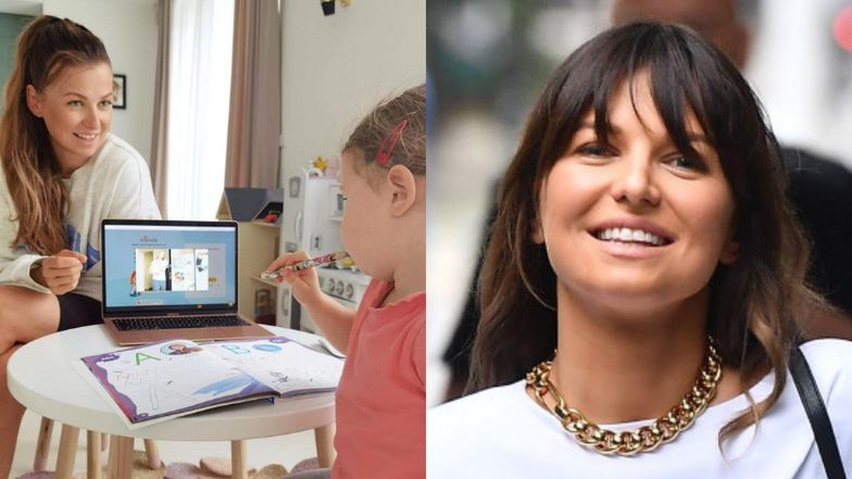 Anna Lewandowska chwali się, że wychowuje Klarą na poliglotkę