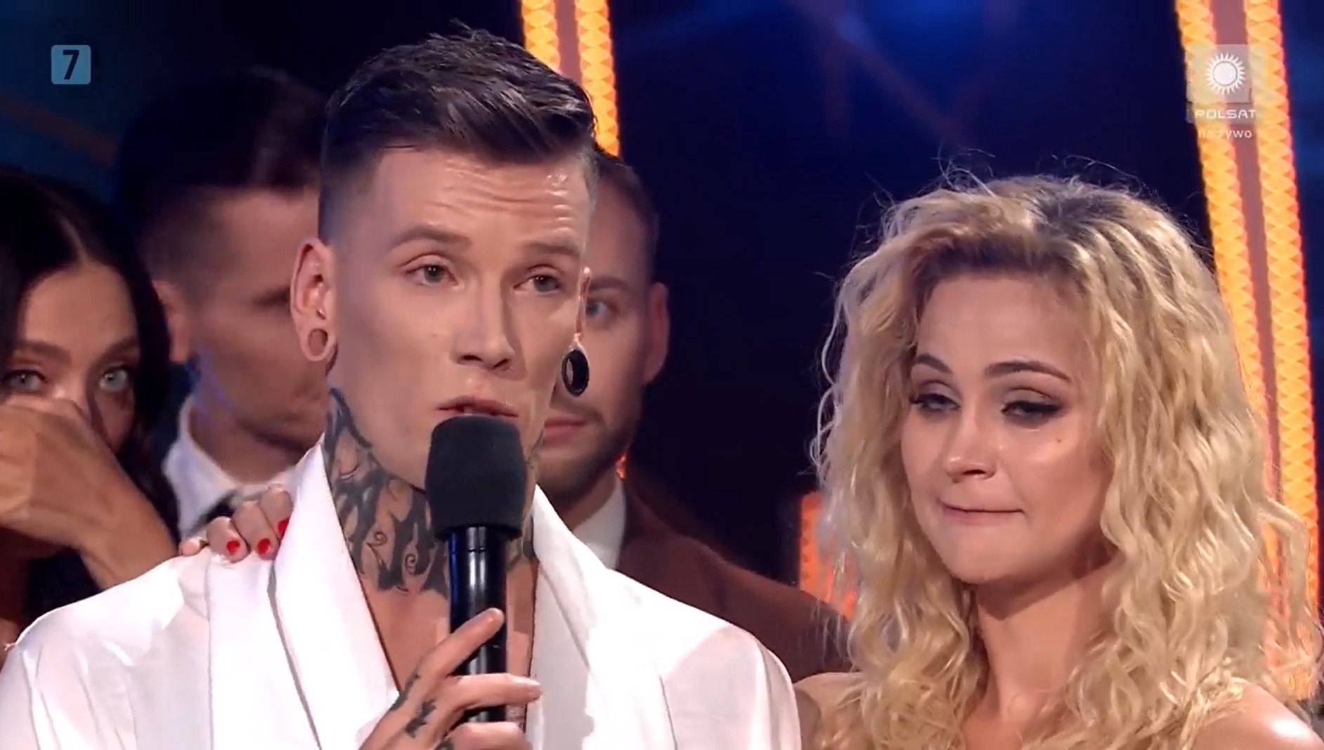 Sylwester Wilk i Hanna Żudziewicz