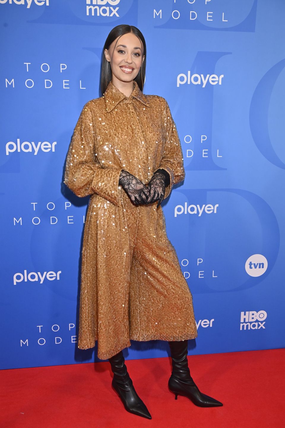 Izabella Krzan na finale "Top Model"