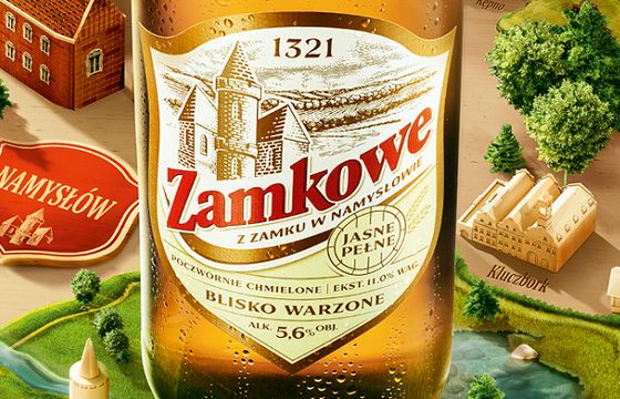 „Stąd. Od 1321 r.” w kampanii piwa Zamkowe