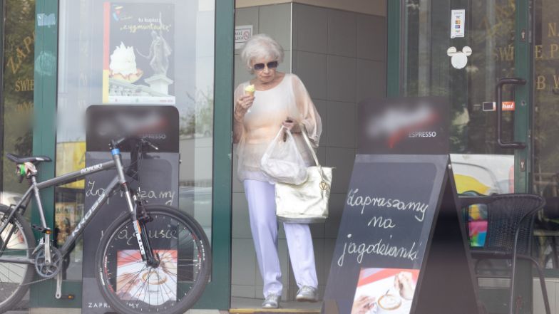 Krystyna Loska miała stłuczkę