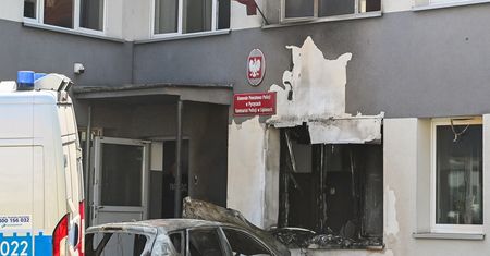 Podpaliła radiowóz. Palił się też komisariat. Decyzja sądu