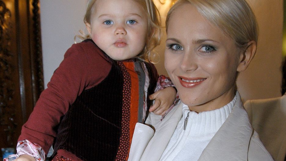 Anna Samusionek z córką Angeliką 