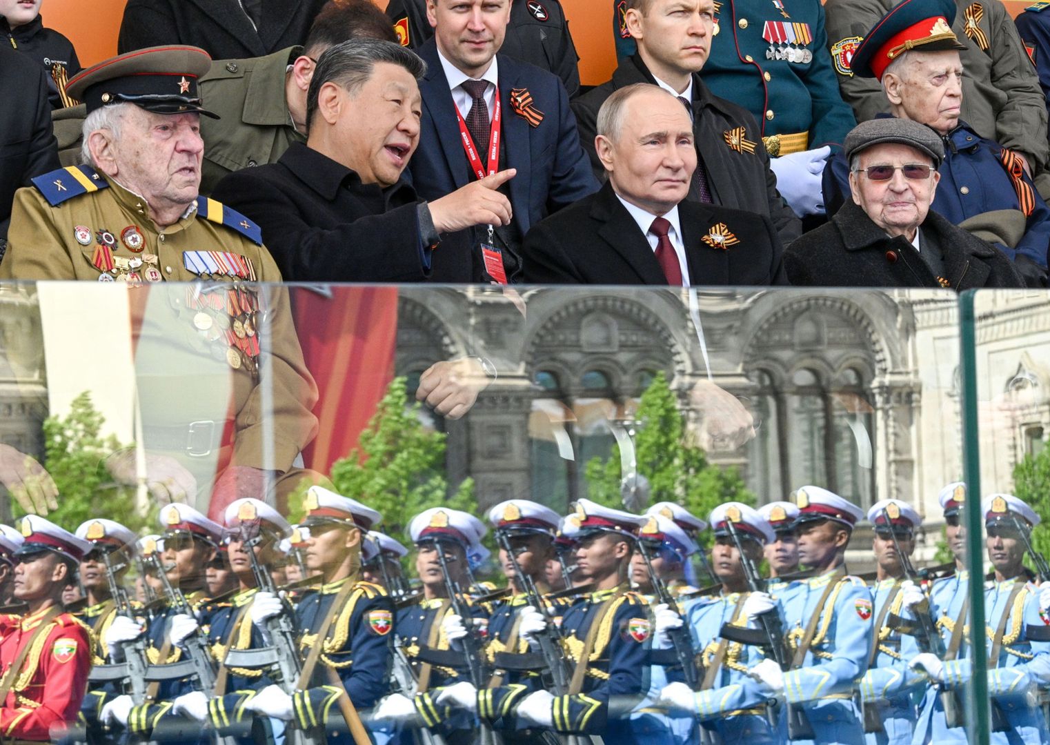 Putin świętuje Dzień Zwycięstwa. Parada na Placu Czerwonym