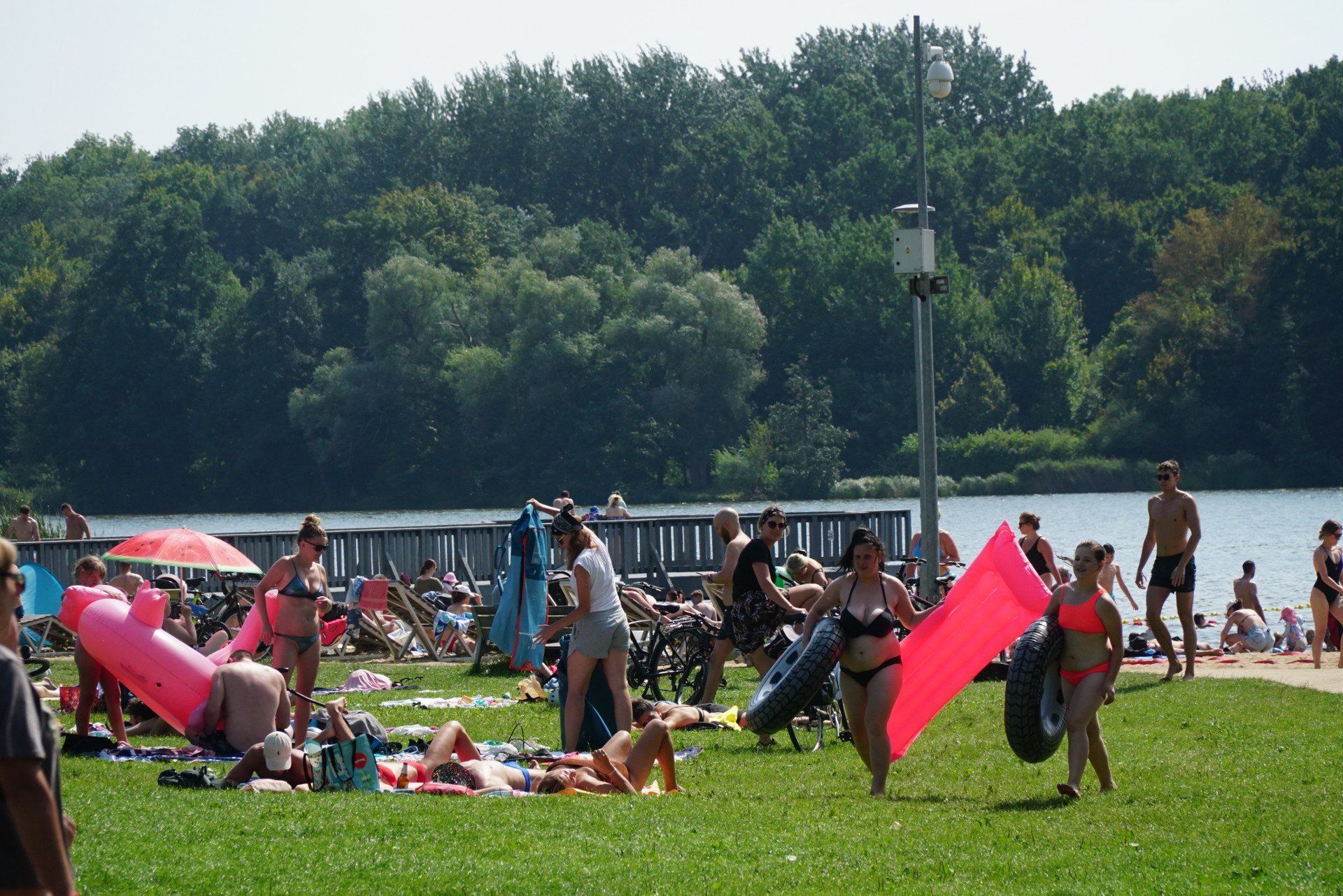 Plaża nad Rusałką w Poznaniu