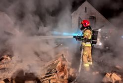 Zgorzelec. Tragiczny pożar w Zawidowie. Na miejscu znaleziono zwęglone ciało