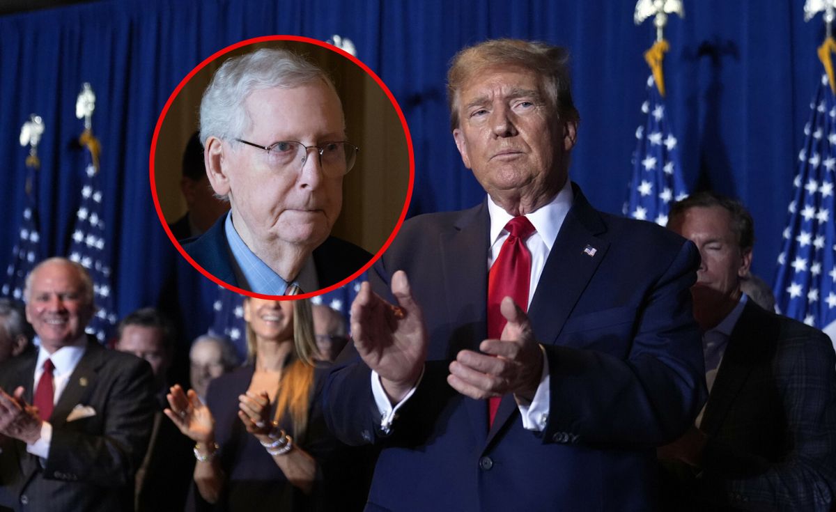 Donald Trump i Mitch McConnell