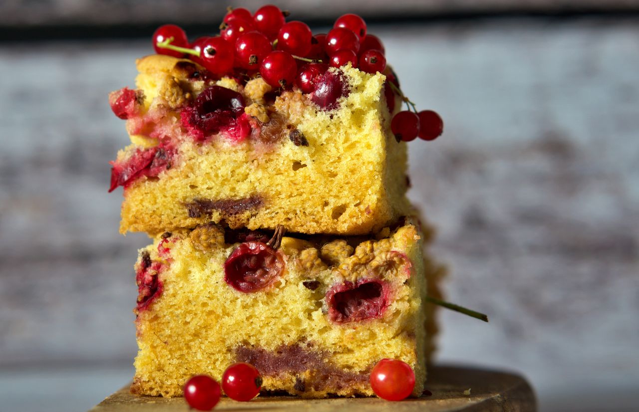 Currants are ideal for baking