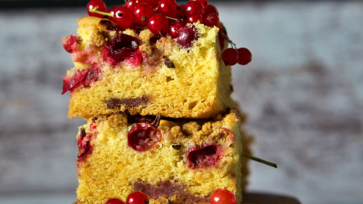 Porzeczki są idealne do wypieków. 