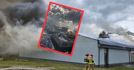 Biedronka w Buku znów stanęła w ogniu. Policja komentuje