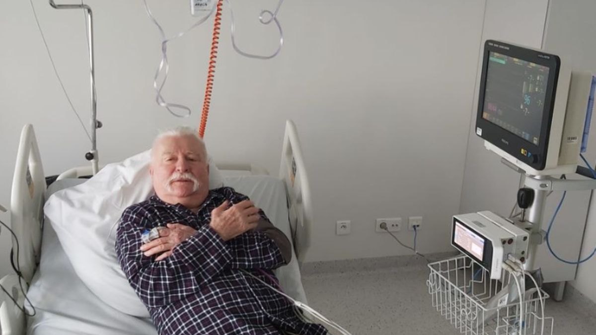 Lech Wałęsa znów w szpitalu.