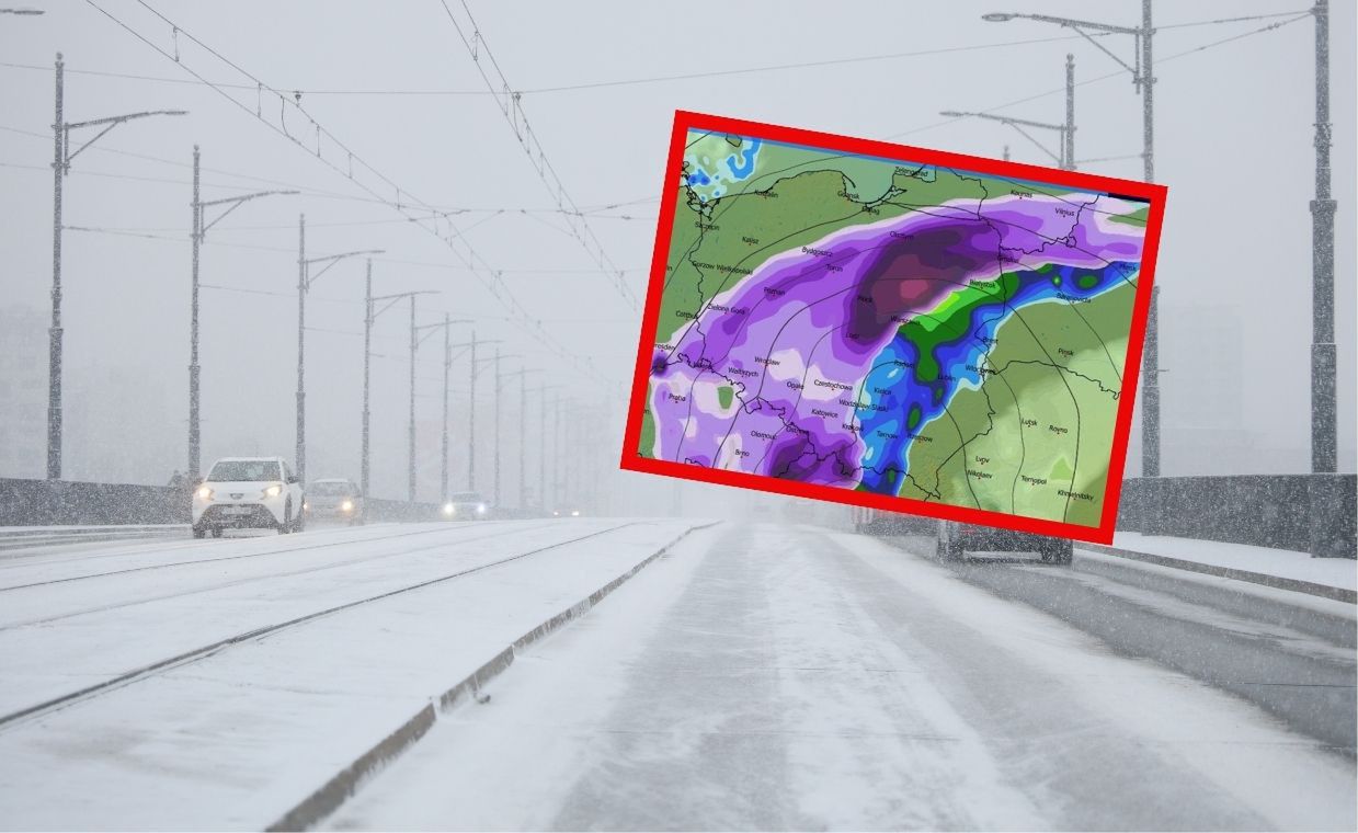 Kilka godzin opadów. Możliwe utrudnienia w ruchu kolejowym i lotniczym