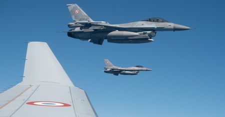 Polskie F-16 nad Morzem Czarnym. Nie były tam same