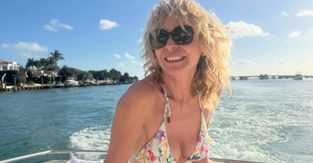 57-letnia Beata Ścibakówna SMAŻY SIĘ w bikini w Miami (ZDJĘCIA)