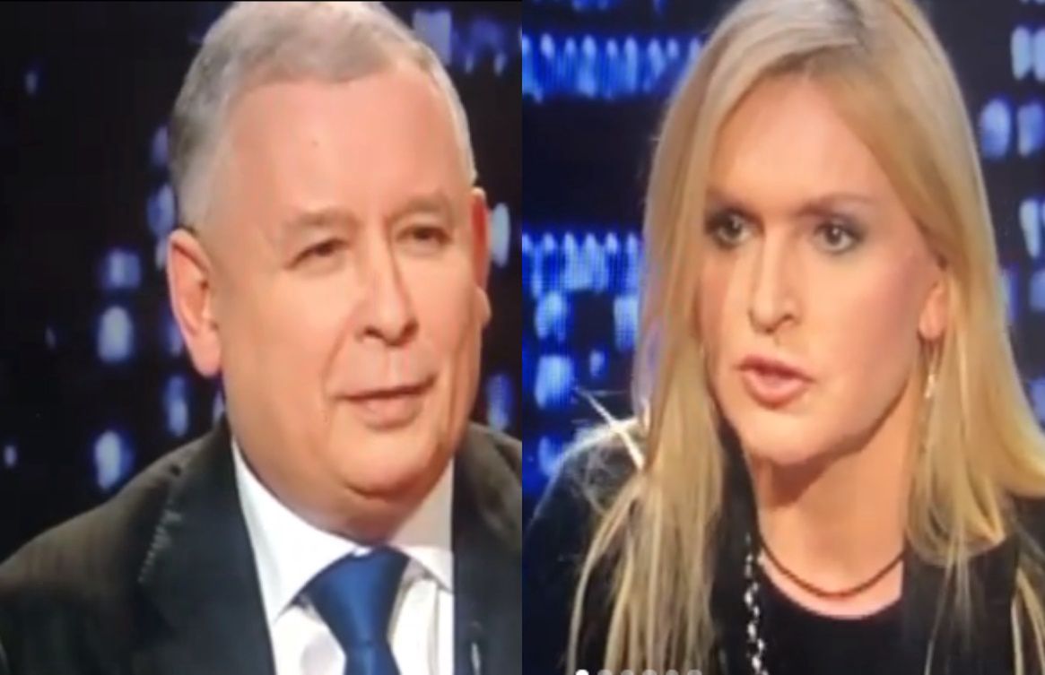 Monika Olejnik przypomniała, co Jarosław Kaczyński mówił o oczach Donalda Tuska