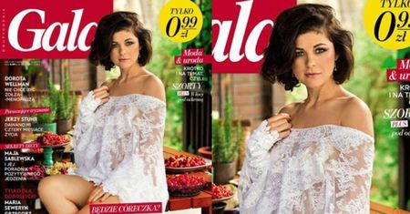Ciężarna Cichopek na okładce "Gali" za 99 GROSZY!
