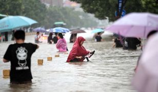 Śmiercionośne powodzie w Chinach. Nadciąga kolejna fala