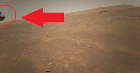 Mars. Helikopter Ingenuity sfotografował Gwiazdę Śmierci? Wyjaśniamy