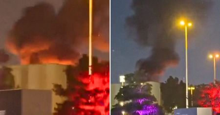 Eksplozja w Dubaju. Moment uderzenia drona w mieście
