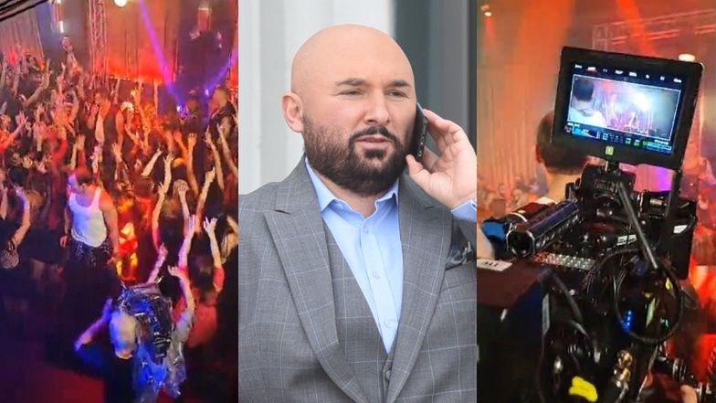 Patryk Vega nie zważając na pandemię, kręci zbiorowe sceny do nowego filmu. Internauci: "KORONA PARTY" (ZDJĘCIA)