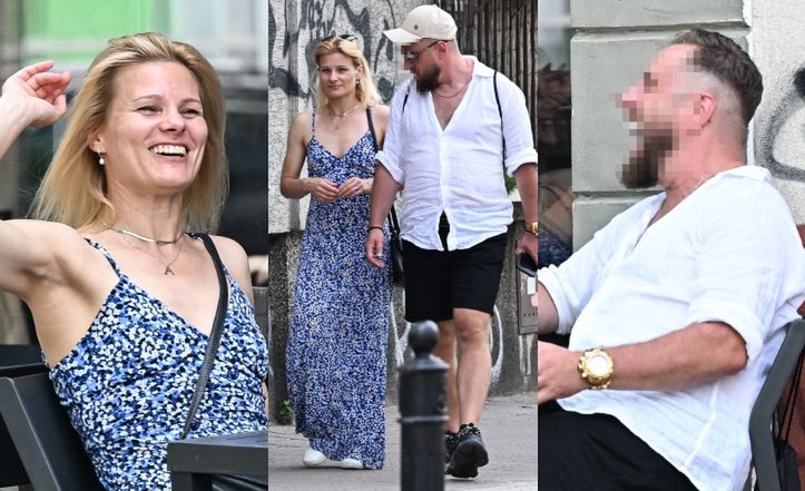 Anna Głogowska na randce (?) z tajemniczym brunetem