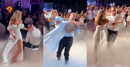 Karolina Pisarek zaliczyła WPADKĘ podczas pierwszego tańca? Wywijając do piosenki z TikToka, pokazała gościom PUPĘ (FOTO)