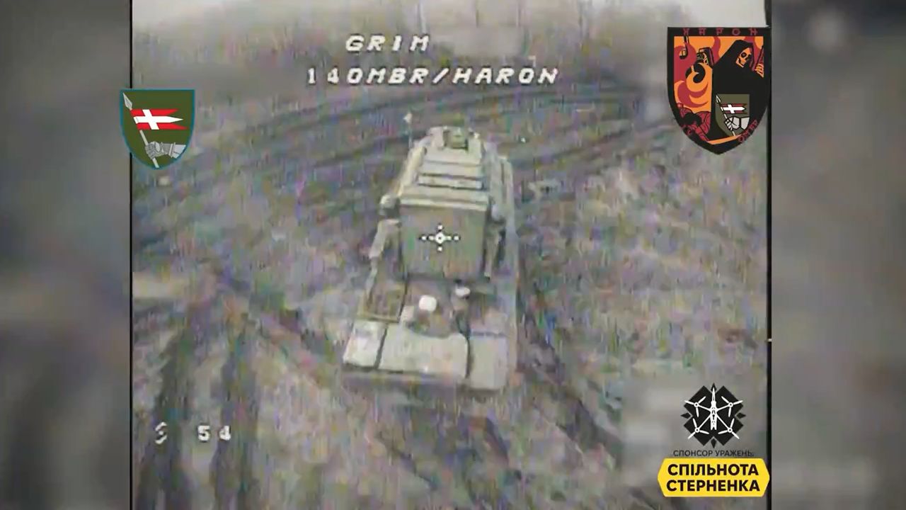 Russian anti-aircraft system 9K330 Tor worth tens of millions of dollars just before being hit by an FPV drone valued at $1,000.