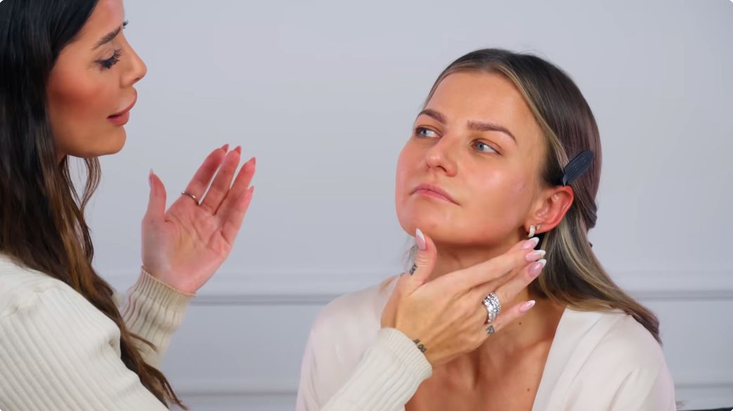 Anna Lewandowska poszła do Magdaleny Pieczonki na makijaż