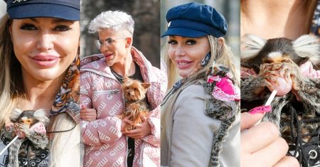 "Polska Angelina" z "Żywym Kenem" dokarmiają LIZAKIEM Bogu ducha winną MAŁPKĘ (ZDJĘCIA)