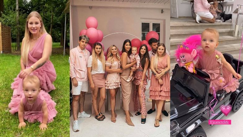 Andziaks zorganizowała córce huczne urodziny