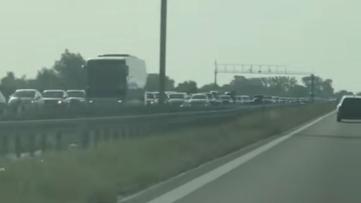 Ogromny korek do Gdańska.