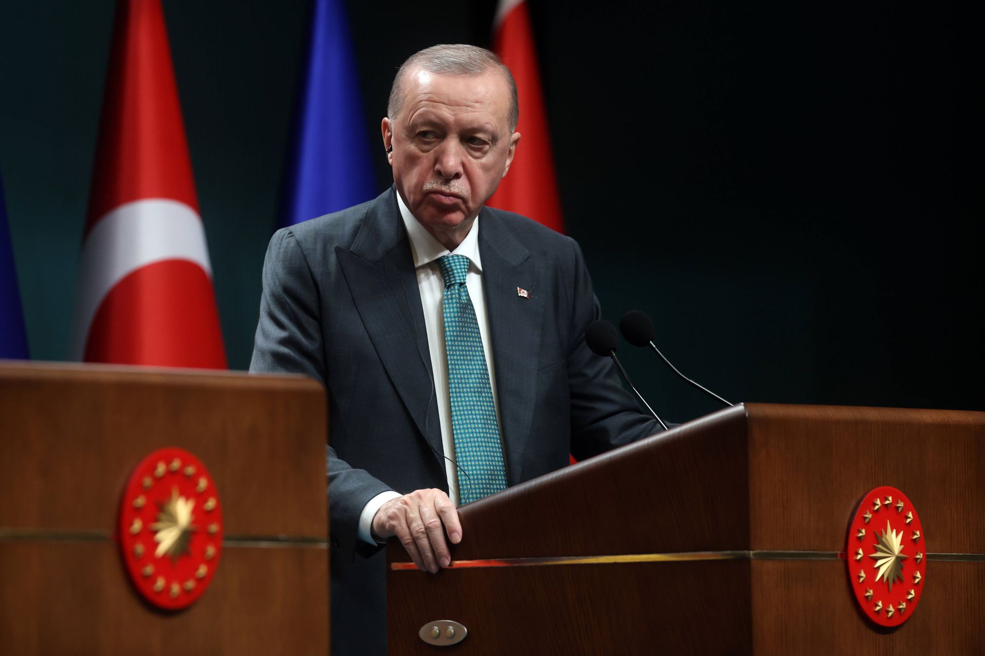 "Nie będziemy przymykać oczu". Erdogan o atakach Izraela