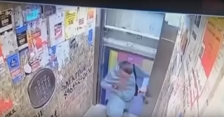 Krasnodar. Cudem uniknął zmiażdżenia przez windę [WIDEO]