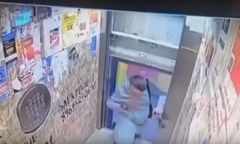 Krasnodar. Cudem uniknął zmiażdżenia przez windę [WIDEO]