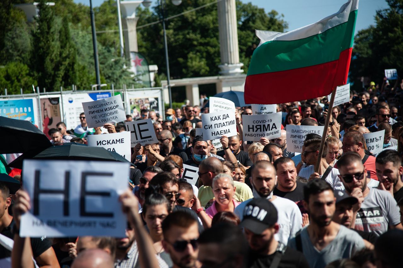 Koronawirus w Bułgarii. Mocne słowa ministra. Odpowiedział przeciwnikom obostrzeń 