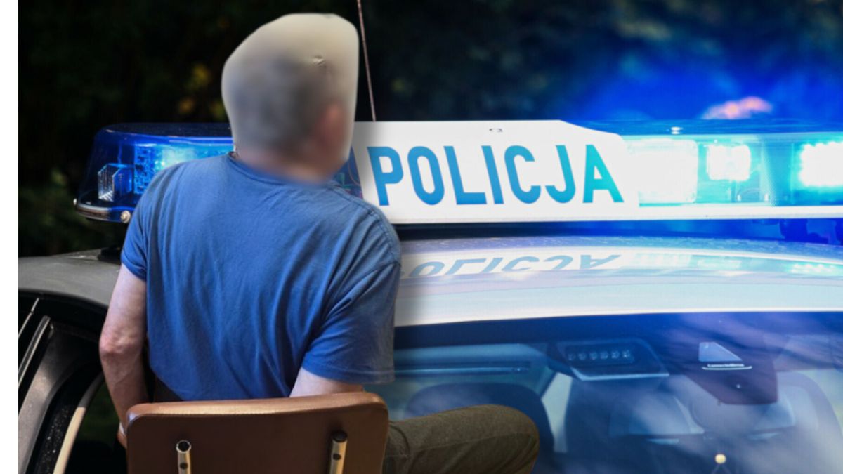 Zbigniew P. po zatrzymaniu przez policję