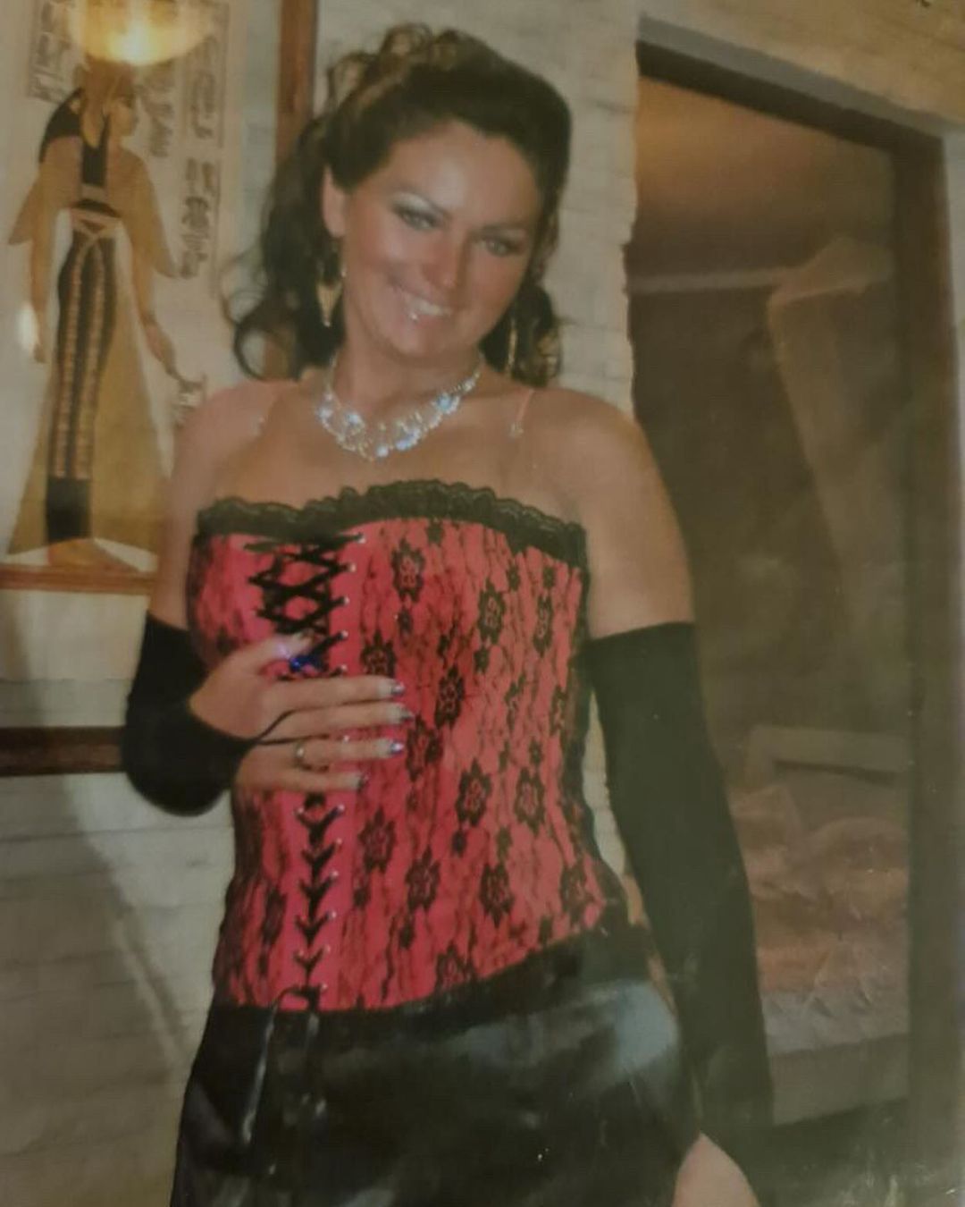 Wiesława Wołodkiewicz podczas studniówki