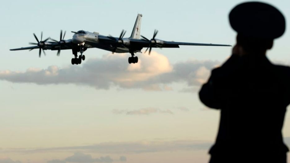 Bombowce Tu-95MS zwane "niedźwiedziami". 