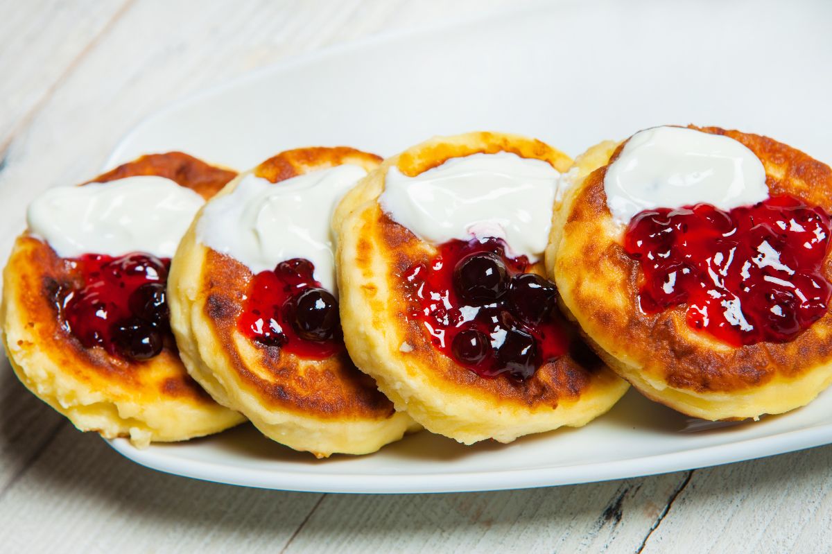 Discover the delight of quick pan-fried cheesecakes for breakfast