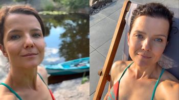 Joanna Jabłczyńska pozuje w bikini. Tak odreagowuje emocje po aferze z kontynuacją "Nigdy w życiu"? (FOTO)