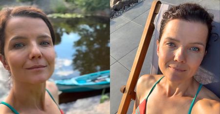 Joanna Jabłczyńska pozuje w bikini. Tak odreagowuje emocje po aferze z kontynuacją "Nigdy w życiu"? (FOTO)