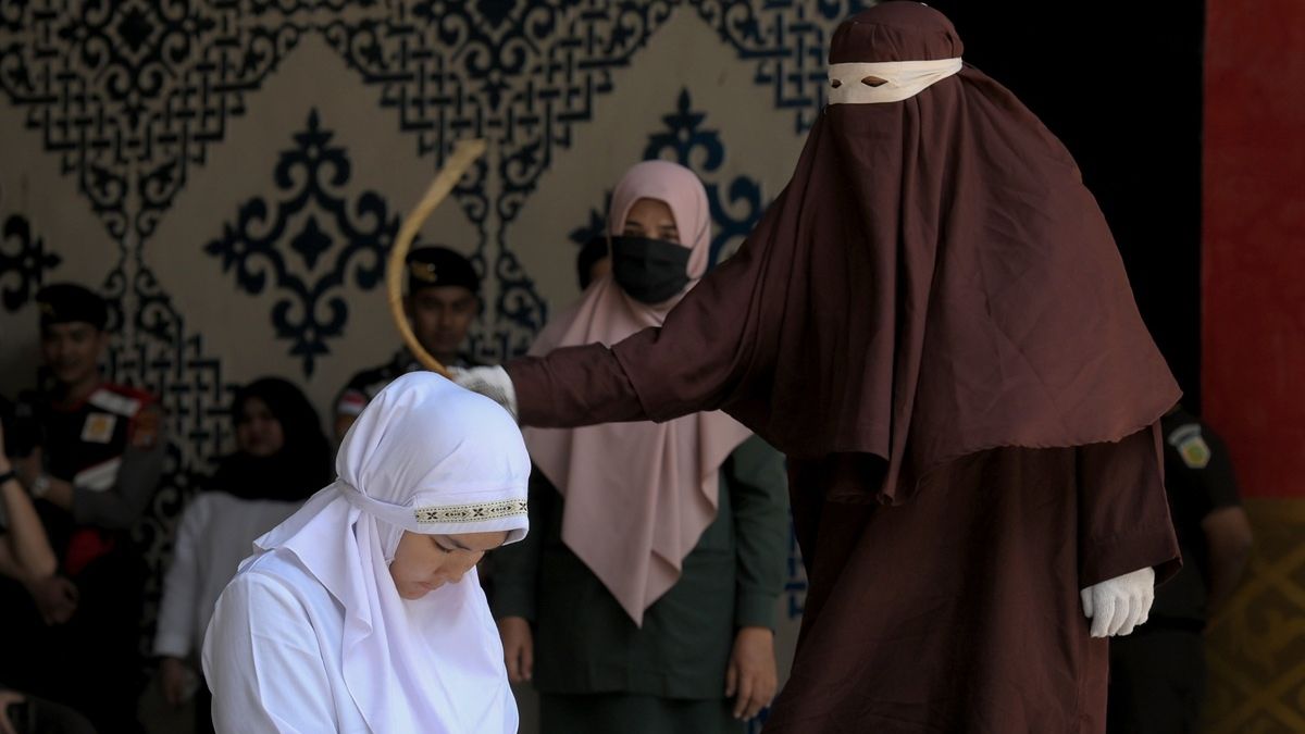 W Indonezji wykonano karę chłosty.