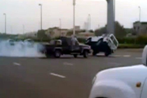 Młodzi rajdowcy z Dubaju zatrzymani przez policję!