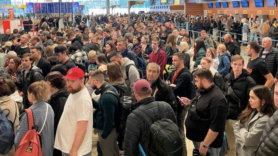 Chaos na rosyjskich lotniskach trwa od wtorku