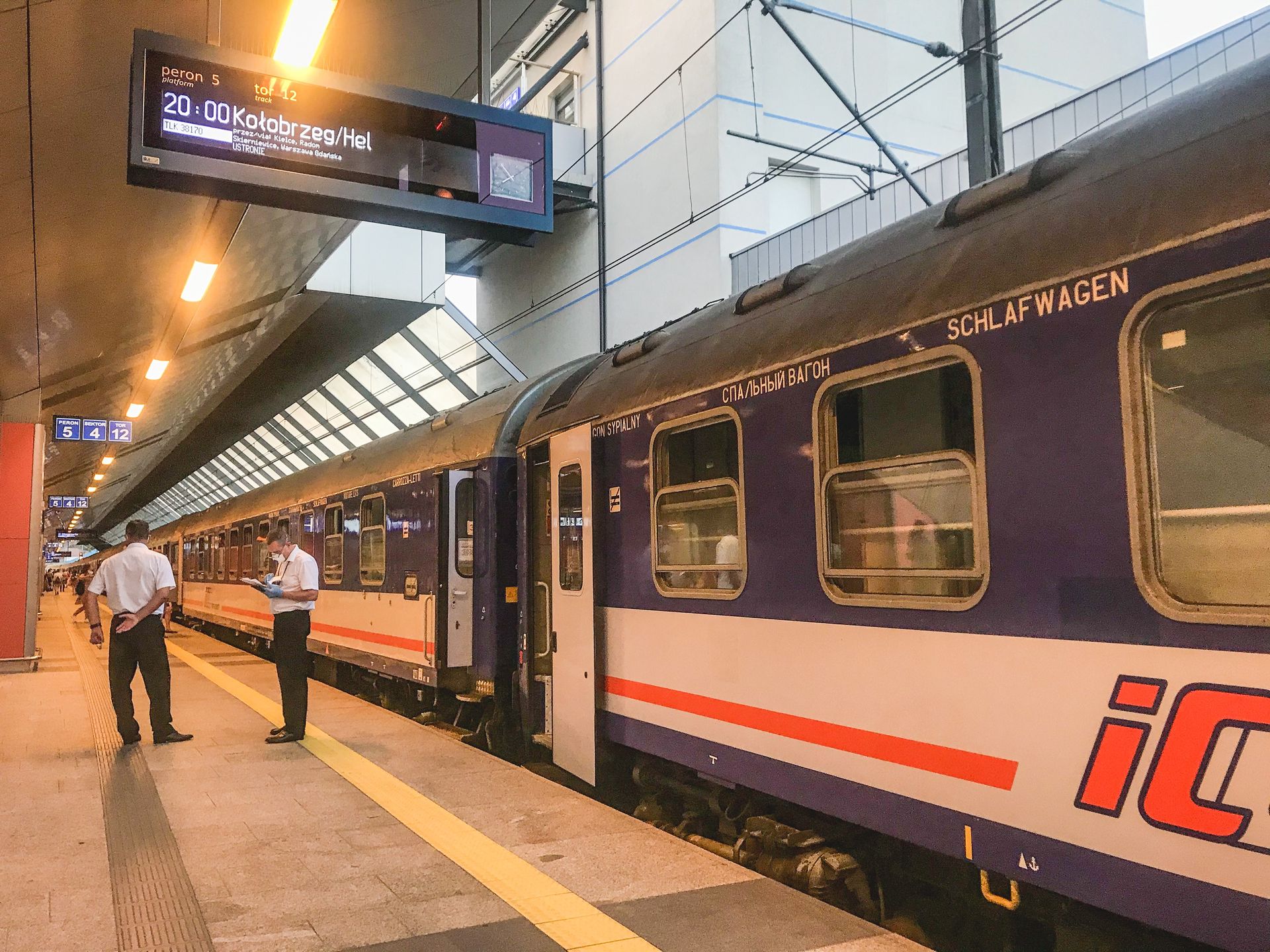 Wagon sypialny PKP Intercity