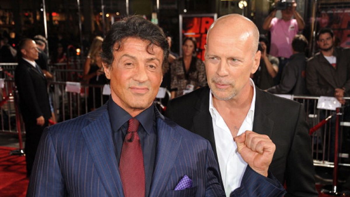 Sylvester Stallone zaniepokojony stanem zdrowia Bruce'a Willisa.