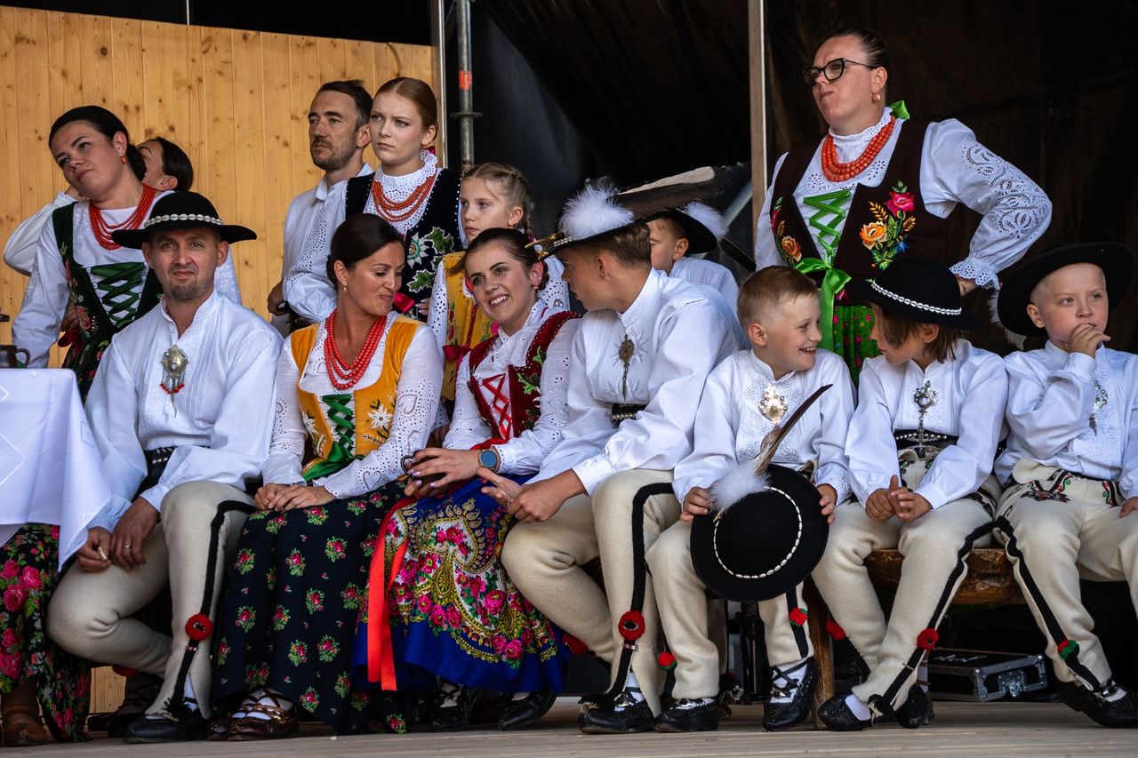Góralskie wesele podczas festiwalu w Zakopanem