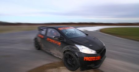 Peugeot 208 Proto Pawła Dytko - testy na szutrze [wideo]